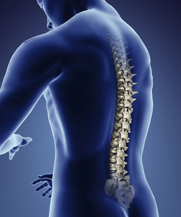стиснат нерв во 'рбетот со остеохонроза